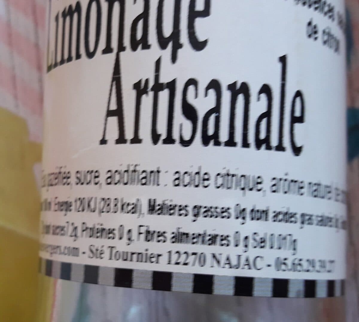 Finesse des Vergers Limonade Artisanale packshot