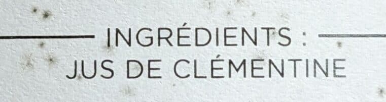 Finesse Des Vergers Pur jus Clémentine packshot