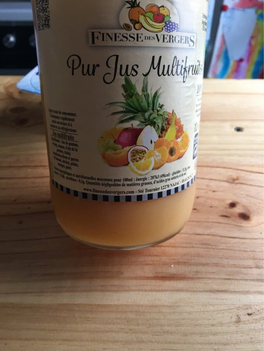 Finesse Des Vergers Pur jus multifruit packshot
