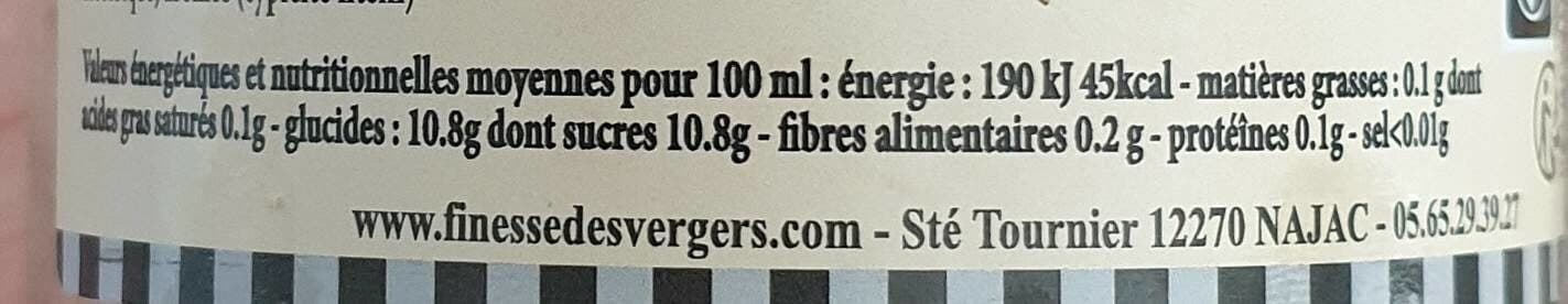Finesse Des Vergers Boisson aux litchis et goyave packshot
