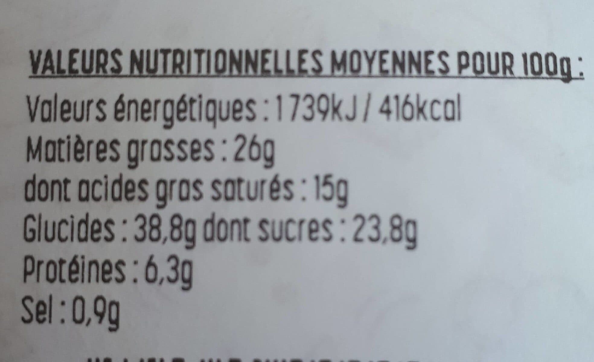 Réauté Madeleines saveur Vanillée packshot