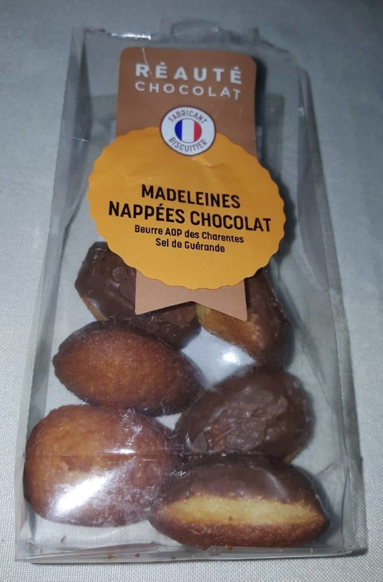 Open Food Facts Madeleines nappées chocolat packshot