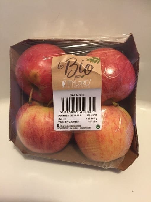 Mylord Pomme Gala x4 Bio packshot
