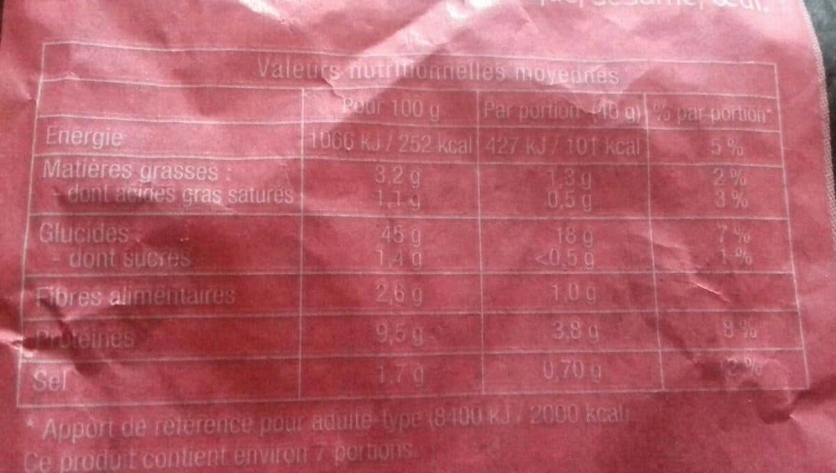 Open Food Facts Pain aux lardons packshot
