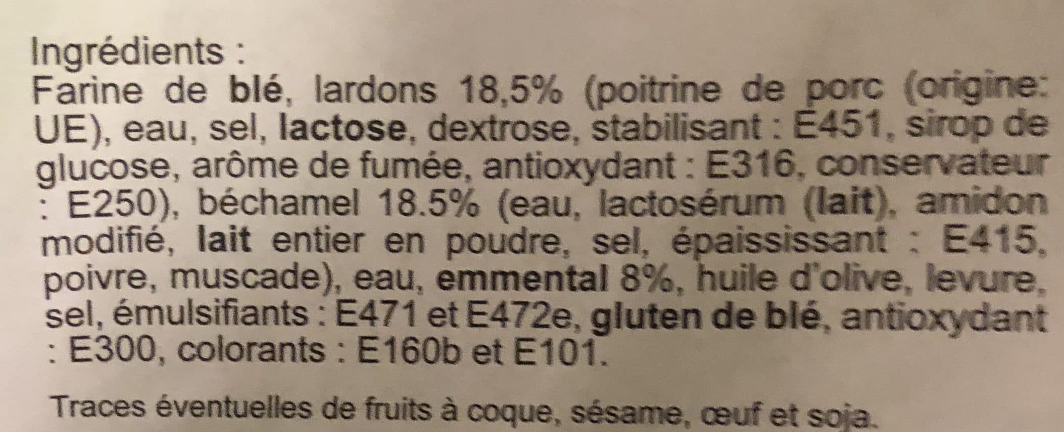 BRIO'GEL Fougasse gourmande aux lardons packshot