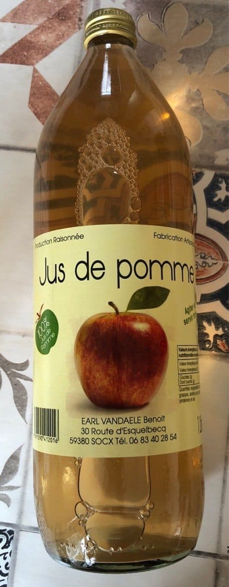 Open Food Facts Jus de pomme packshot