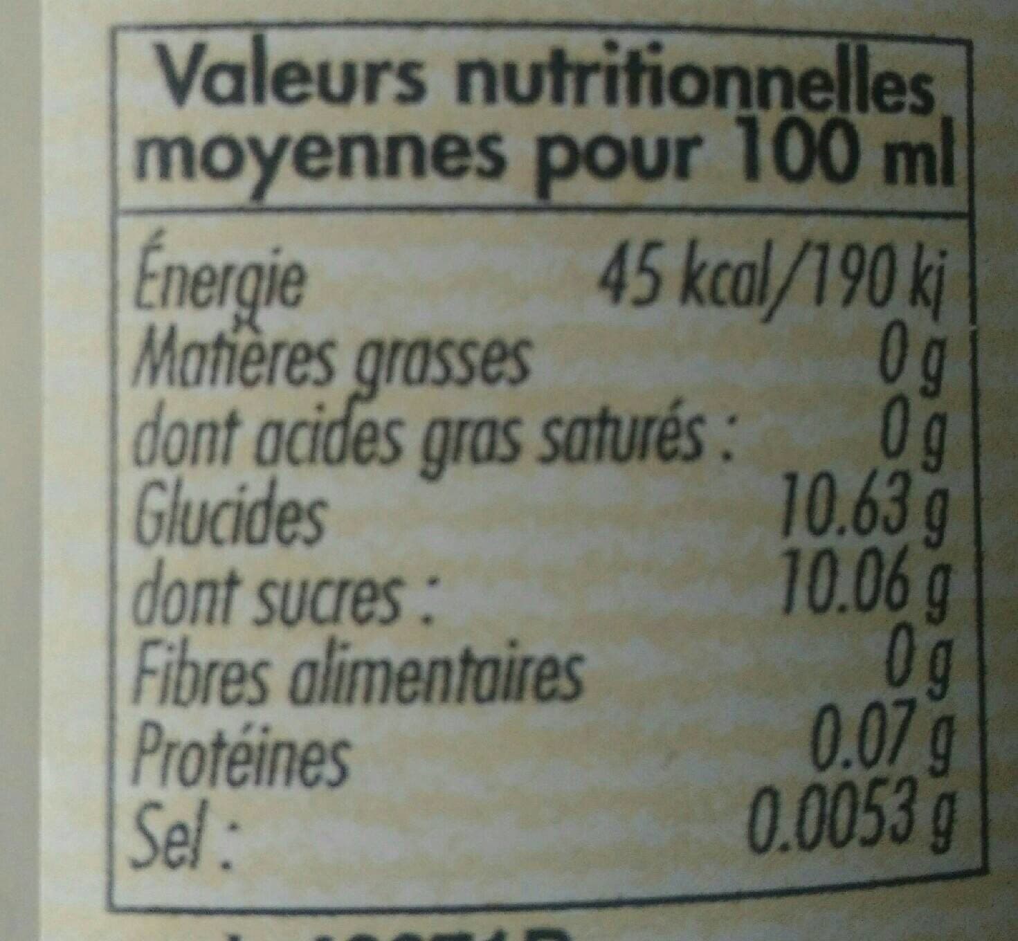 Natur'pom Pur jus Pomme / 100% jus de fruit packshot