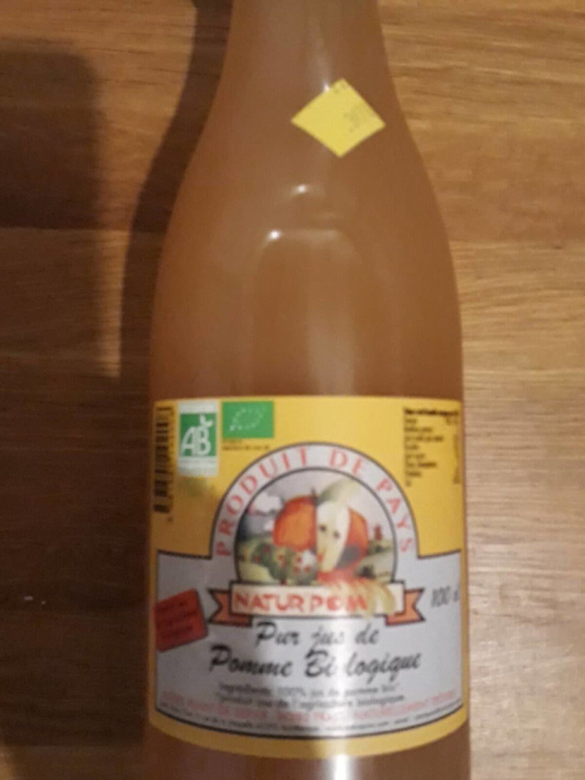 Produit De Pays Pur jus de pomme biologique packshot