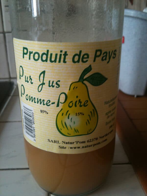 Open Food Facts Pur Jus Pomme Poire packshot