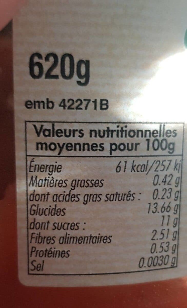 Open Food Facts Compote pomme Framboise packshot