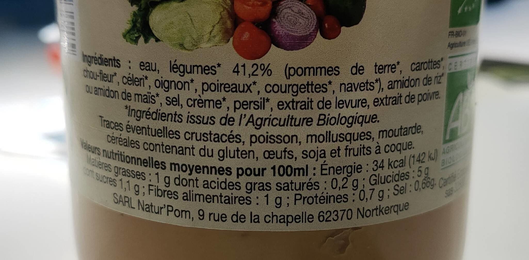 Le Potager D’antan Potage de légumes bio packshot