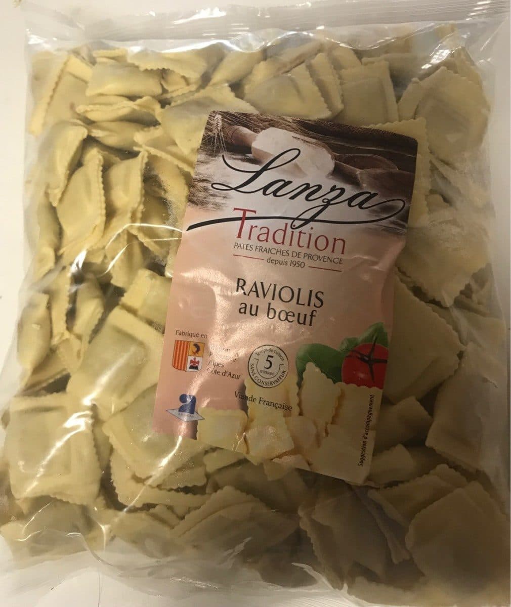 Open Food Facts Raviolis au boeuf packshot