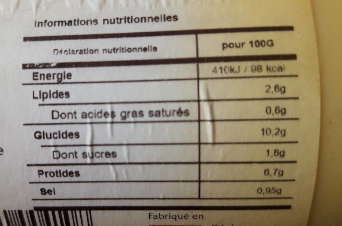 Pates lanza Panisse Provençale packshot