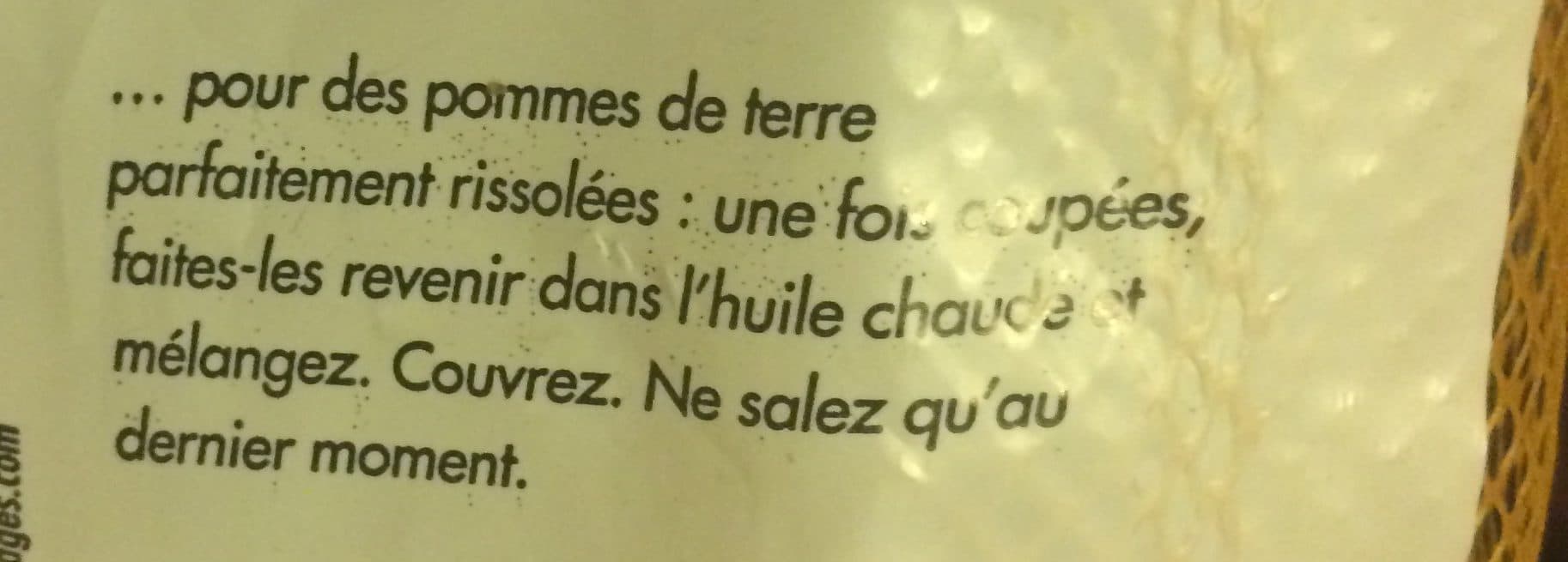 Bayard La pomme de terre packshot