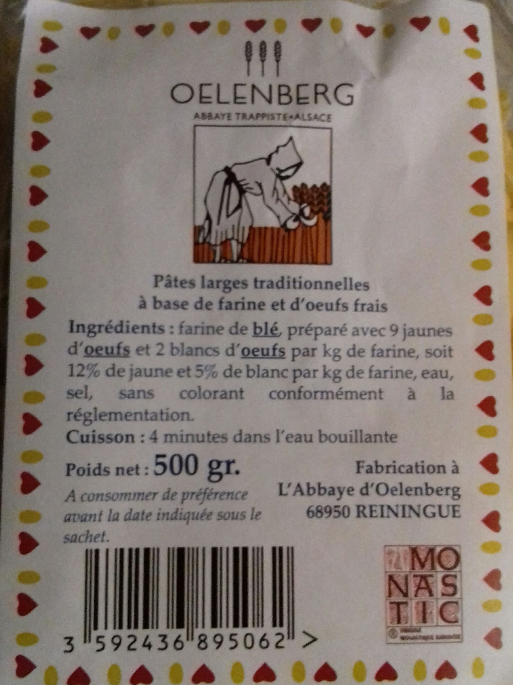 oelenberg Pâtes packshot
