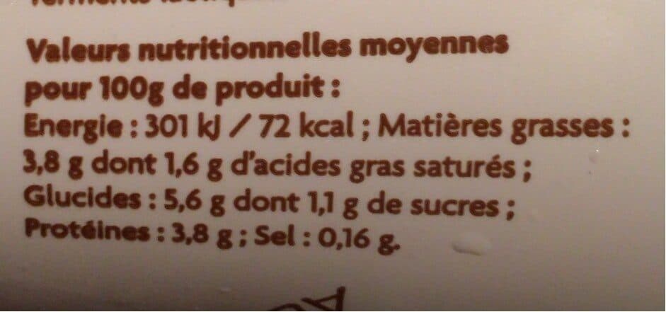 Ferme de Prouzic Yaourt fermier packshot