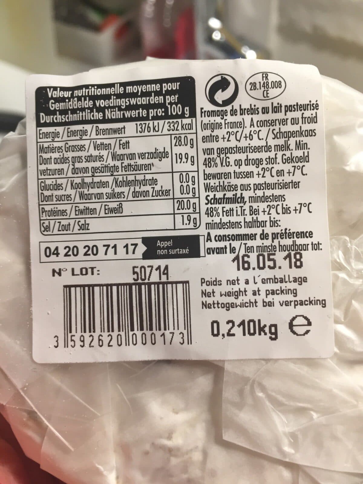 Open Food Facts Corsica packshot