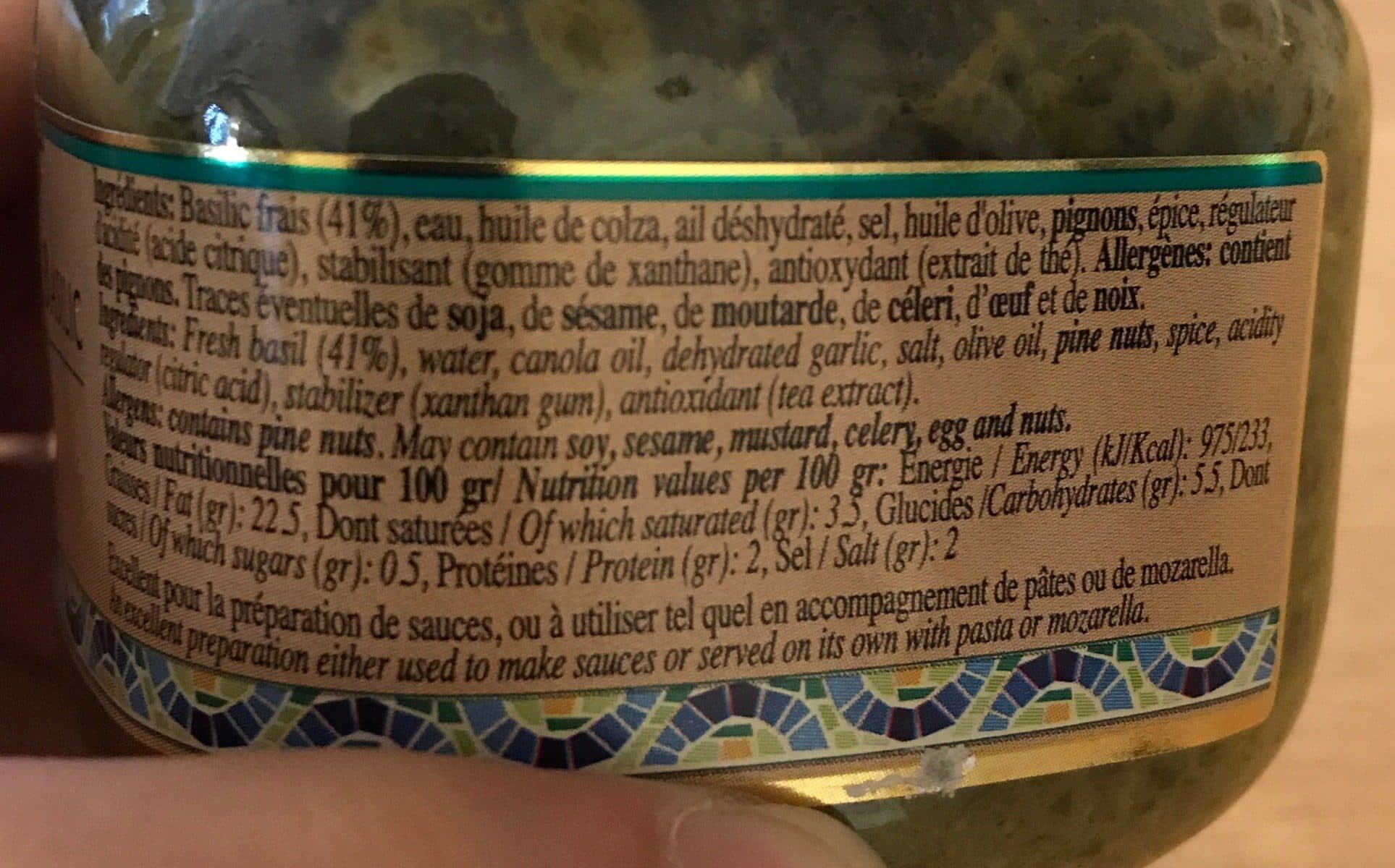 Ethnic Delights Supreme De Basilic packshot