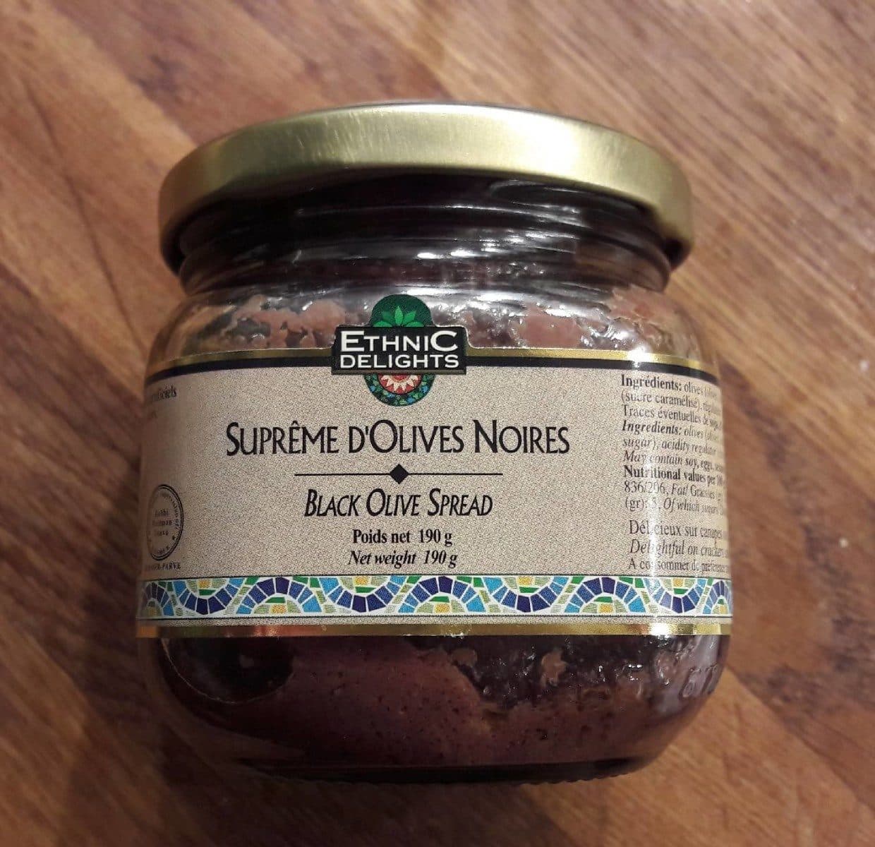 Ethnic Delight Supreme Olives Noires 190G packshot