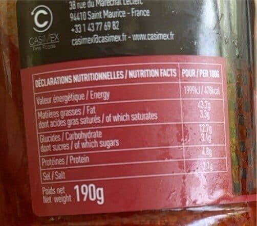 Baton Rouge Harissa Premium packshot