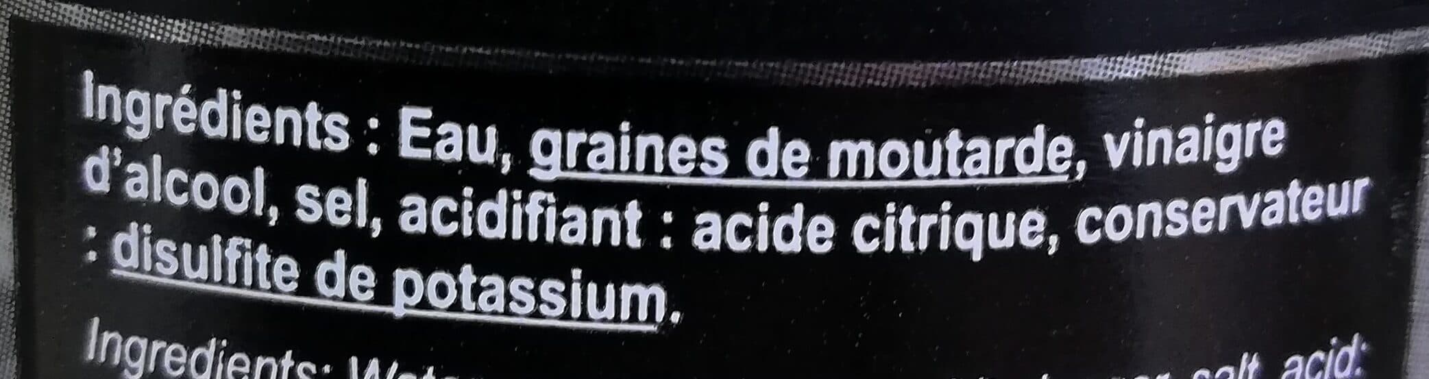 Baton Rouge Moutarde de Dijon packshot
