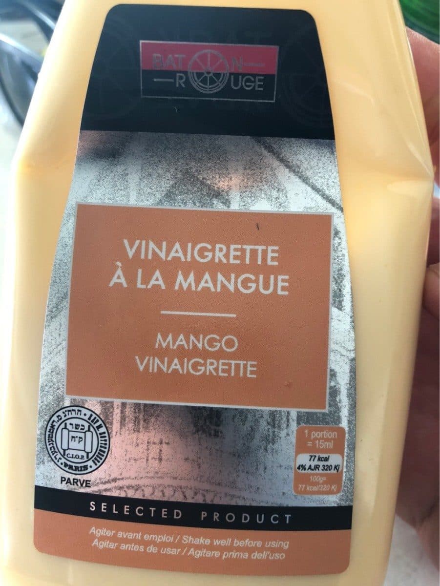 Baton Rouge Vinaigrette à la mangue packshot