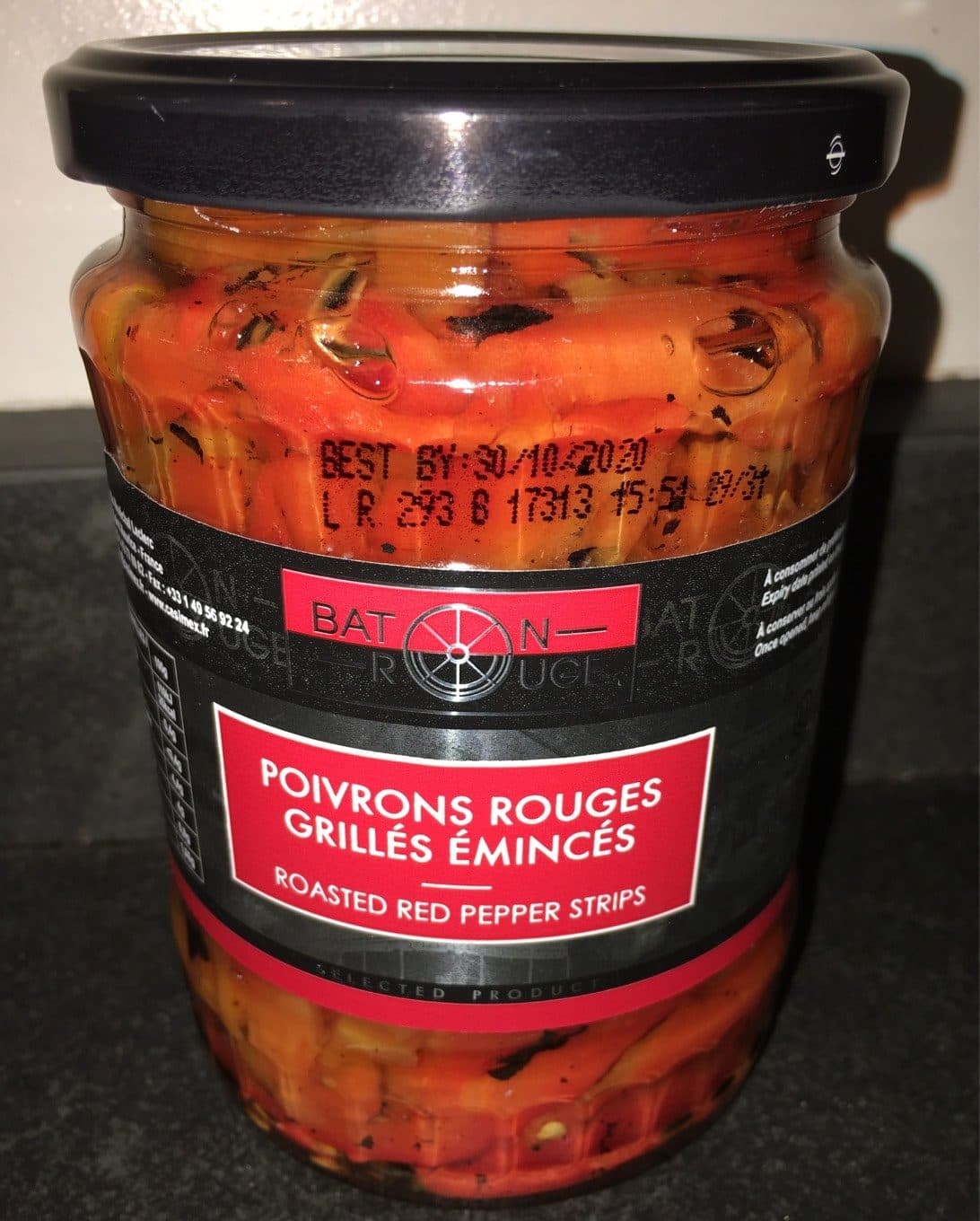 Batin Rouge Poivron Rouge Grillés émincés packshot