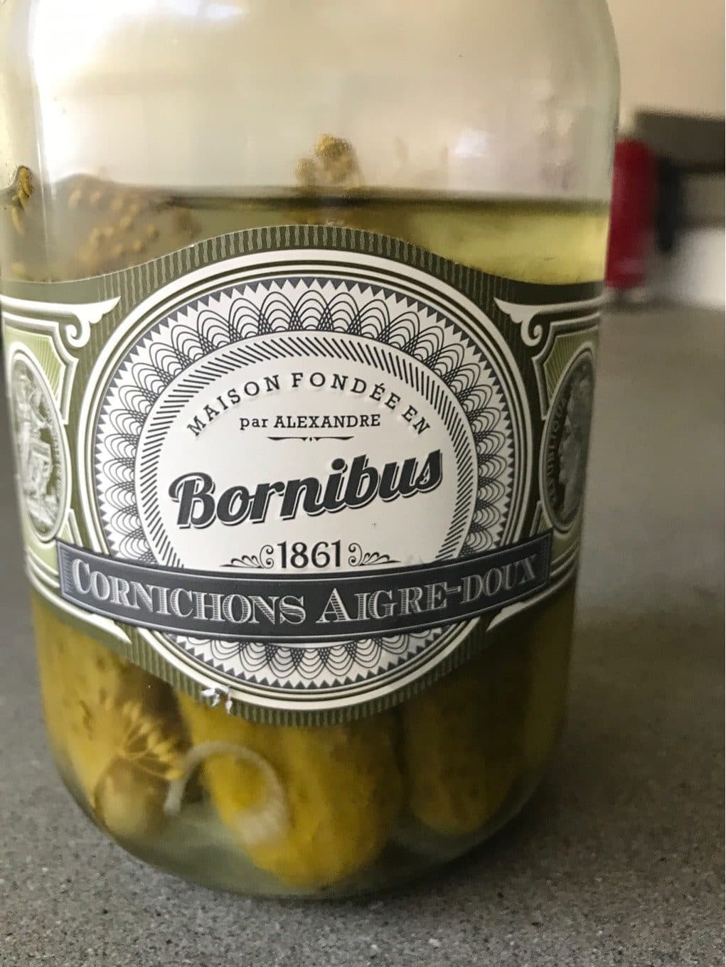 Bornibus Cornichons Aigre-doux packshot