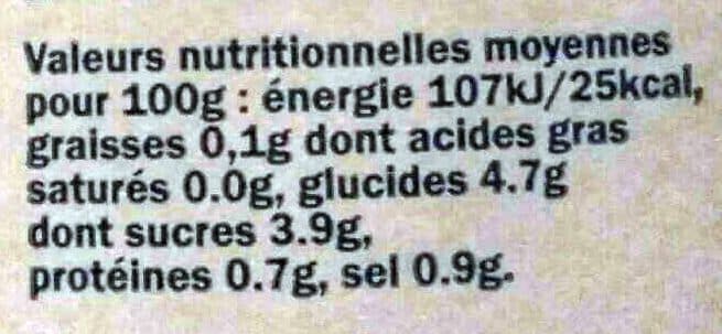 Bornibus Pâtissons packshot