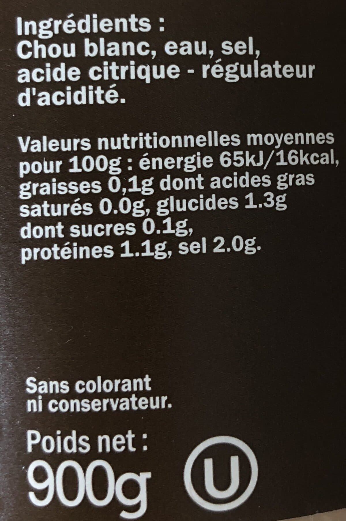 Bornibus Choucroute packshot