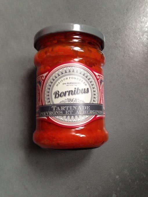 Bornibus Tartinade Poivrons Et Aubergines packshot