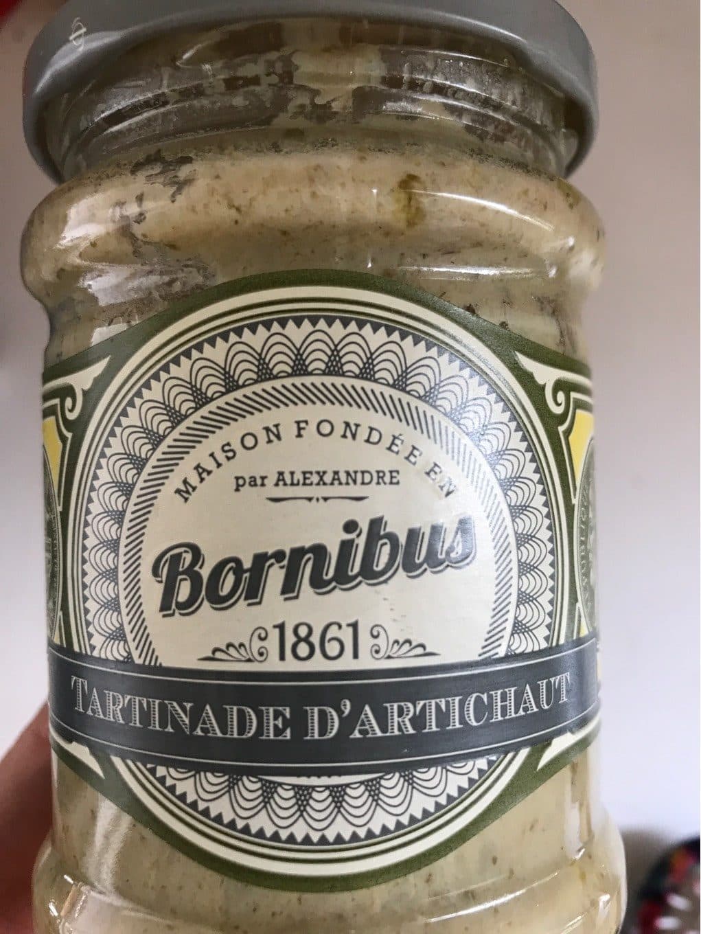 Bornibus Tartinade d'artichaut packshot