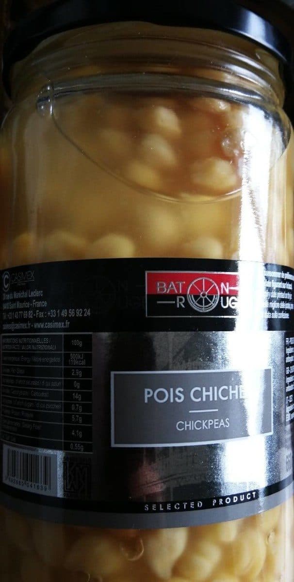 Open Food Facts Pois chiches packshot