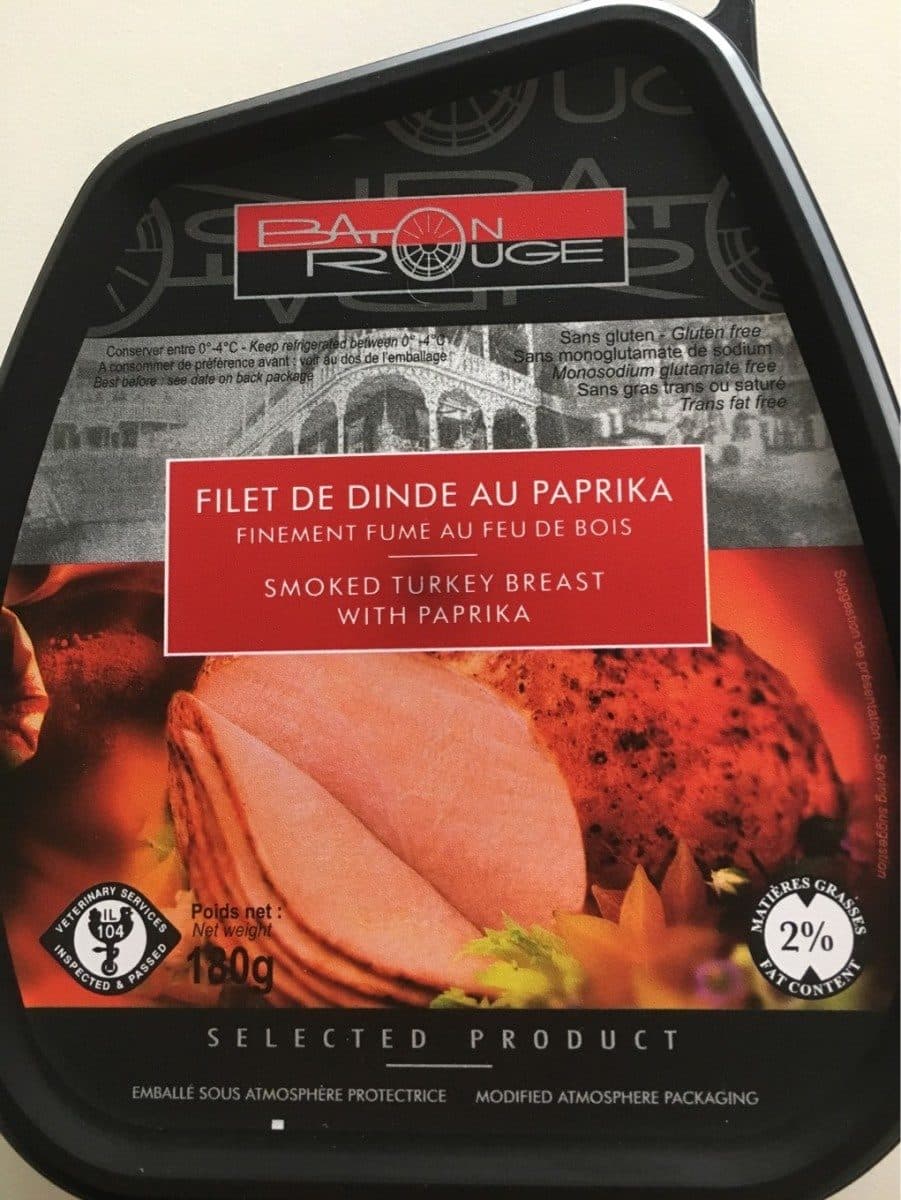 Baton Rouge Filet de dinde au paprika packshot