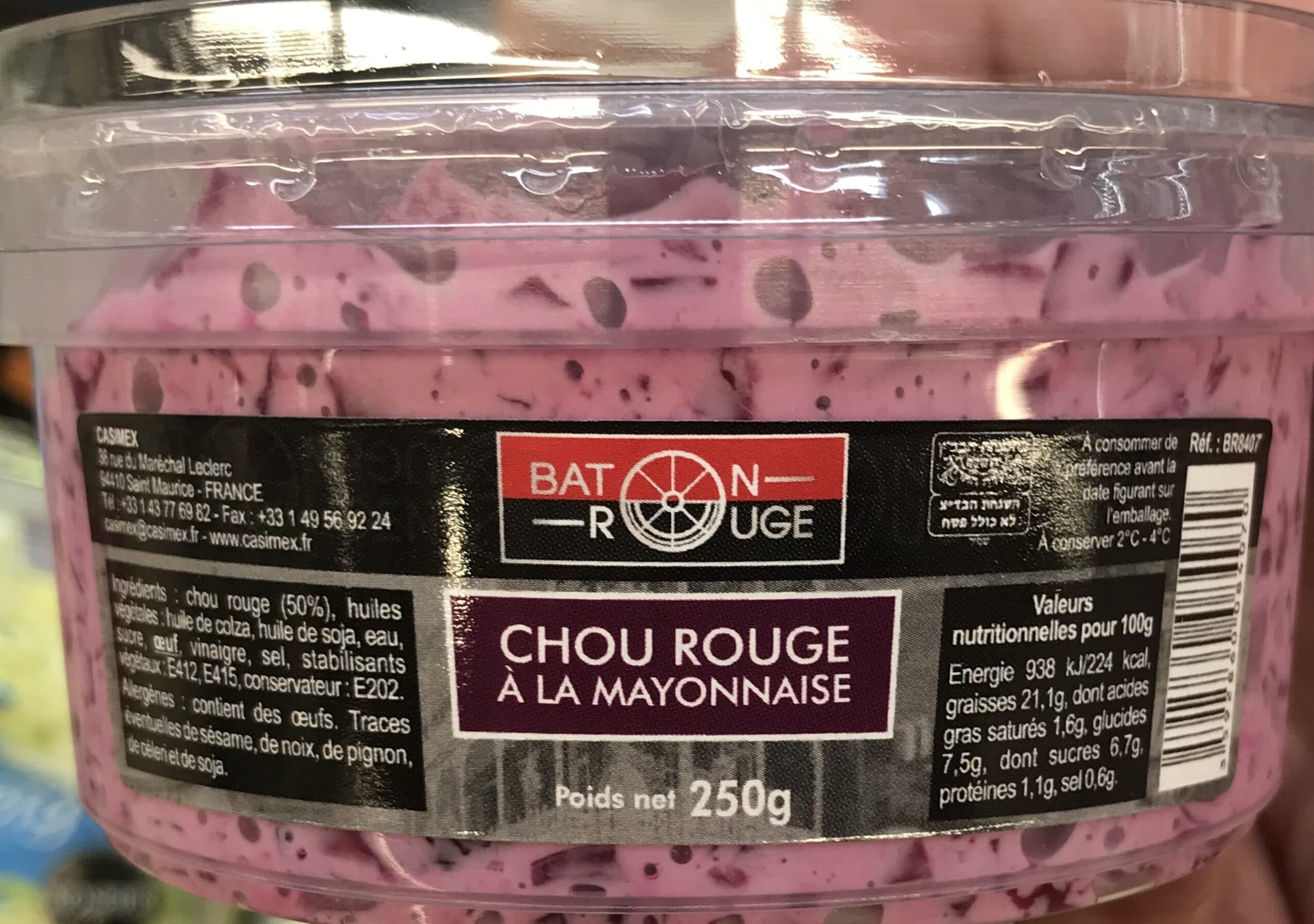 Baton Rouge Chou Rouge à la Mayonnaise packshot