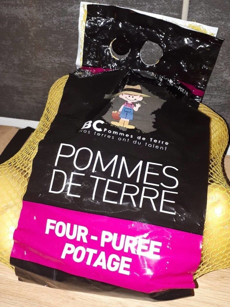 Open Food Facts Pommes de terre de conservation agata packshot