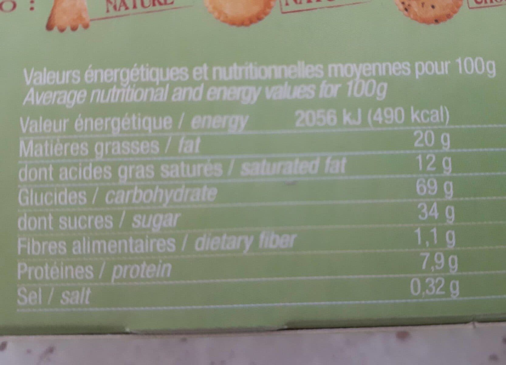 Les P'tits Amoureux Les sables bio packshot