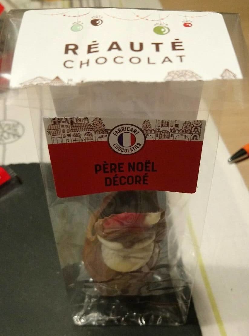 Réauté Chocolat Père Noël Décoré packshot