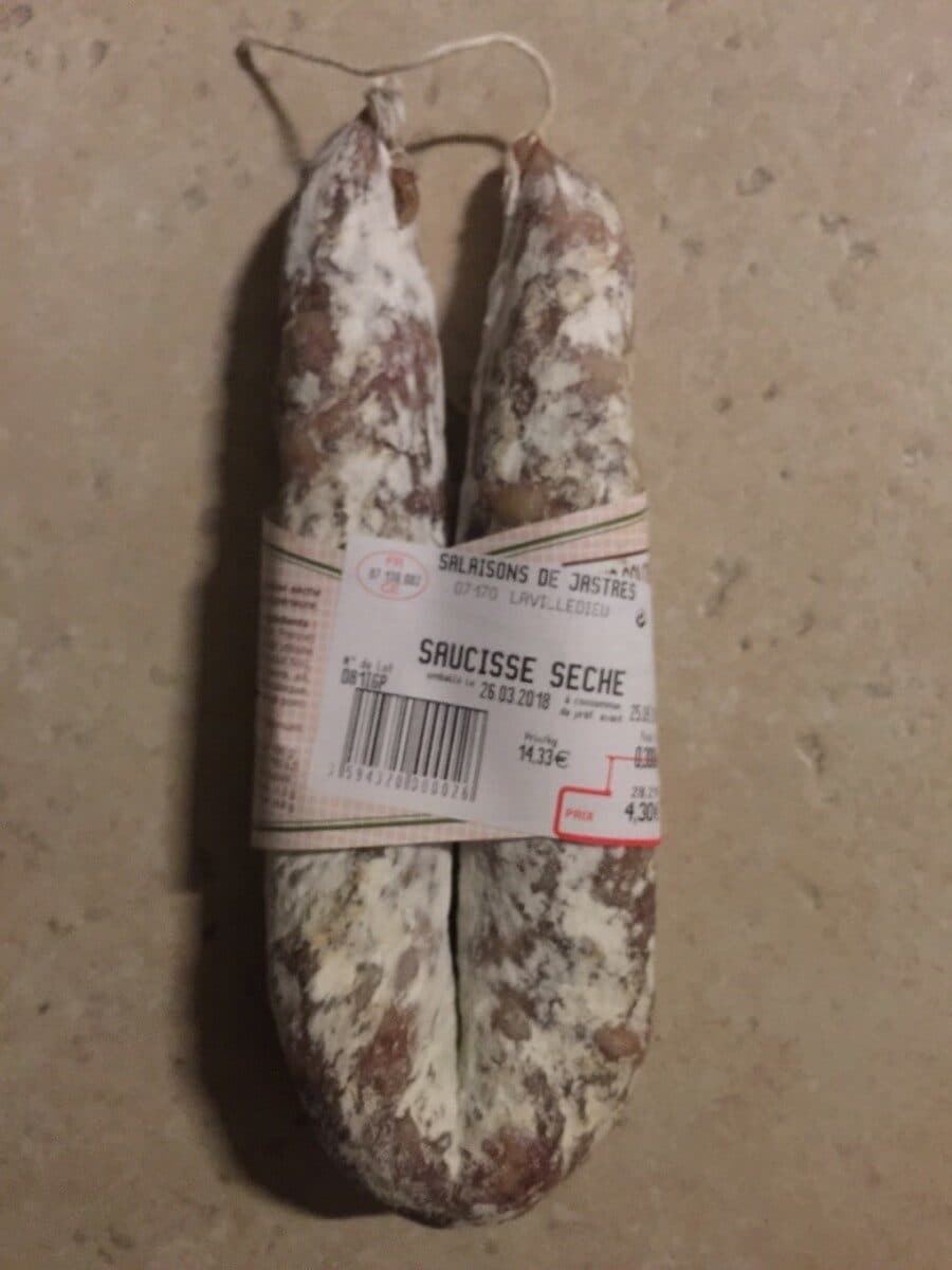 Open Food Facts Saucisse Sèche packshot