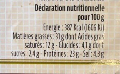 Open Food Facts Saucisson artisanal de l'Ardèche packshot