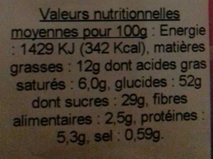 Baramel Pain d'épice pistaches et citron packshot