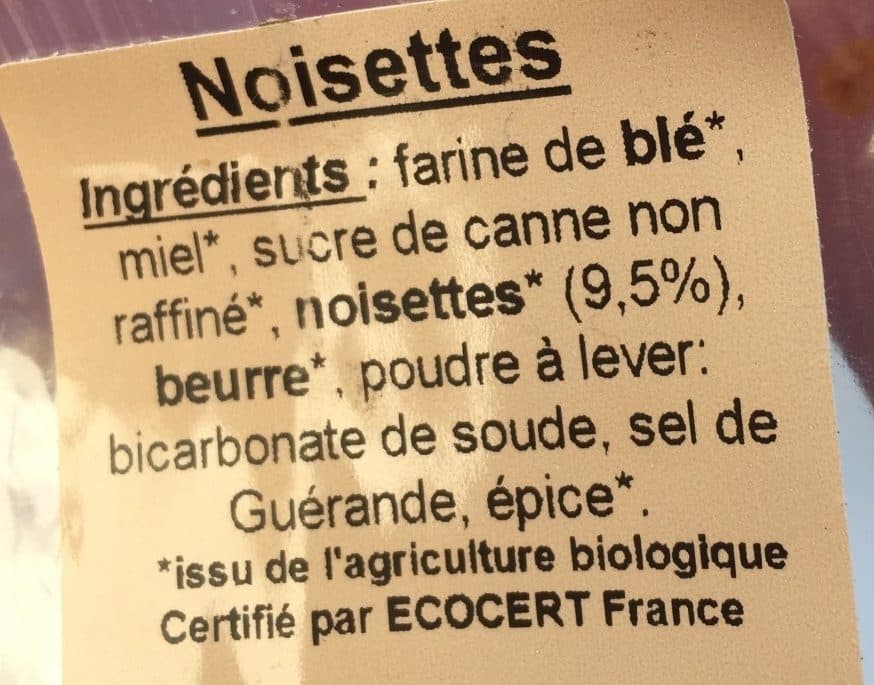 Baramel Pain d'epice aux noisettes packshot