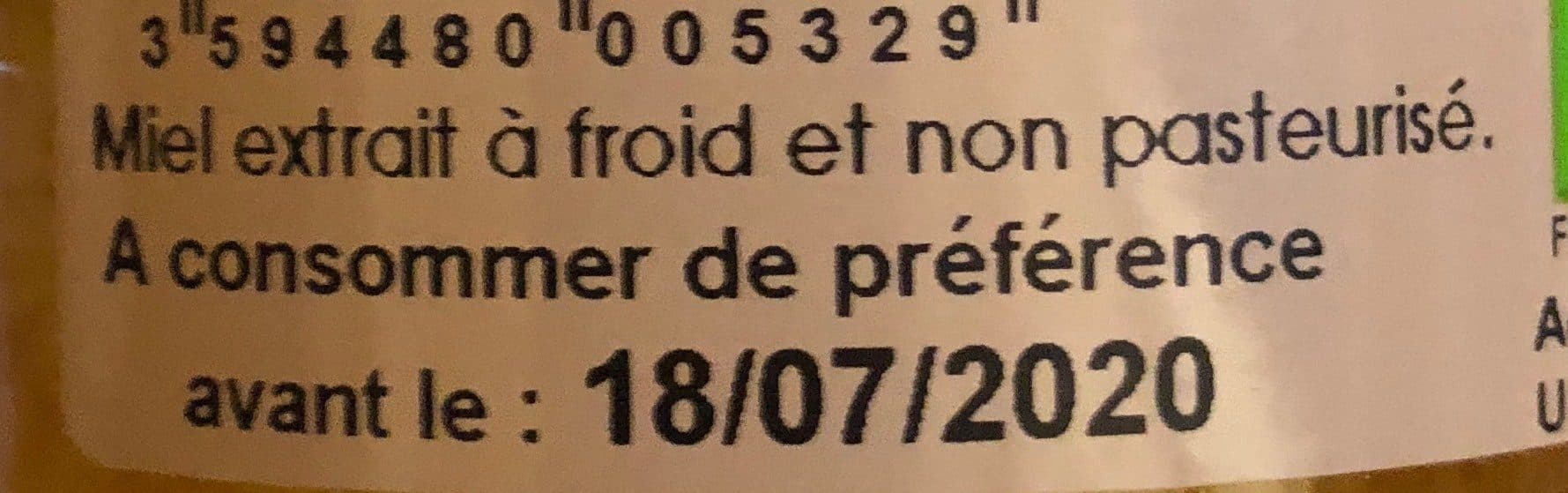Baramel Miel de Tilleul packshot