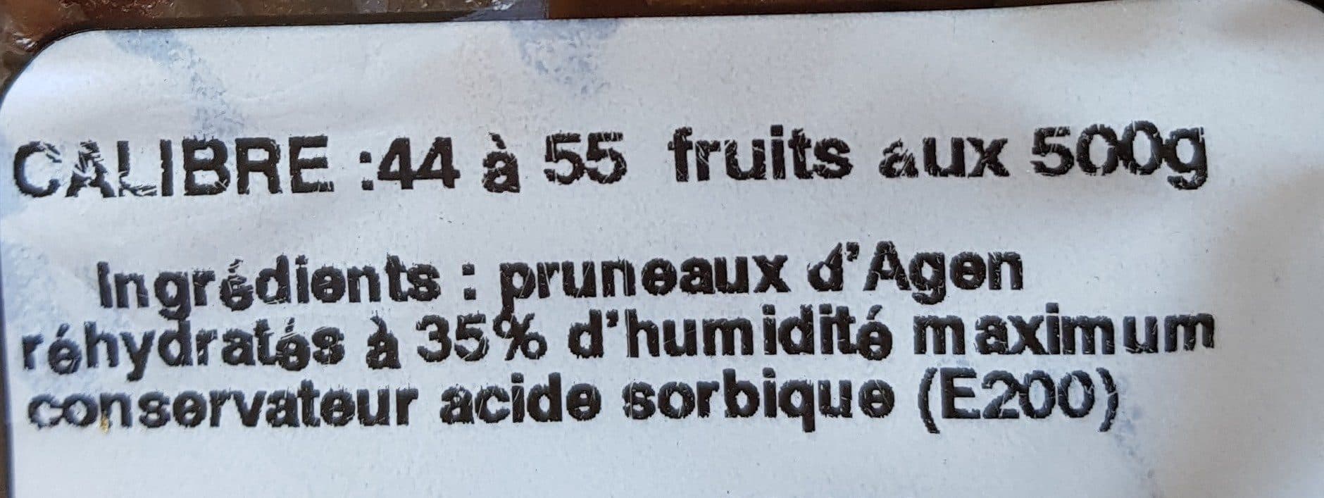 Open Food Facts Pruneaux d'Agen packshot