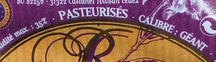 Maison Roucadil Pruneaux d'Agen entiers packshot