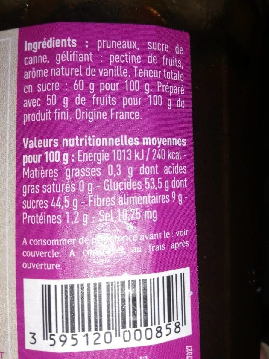 Maison Roucadil Crème de pruneaux packshot