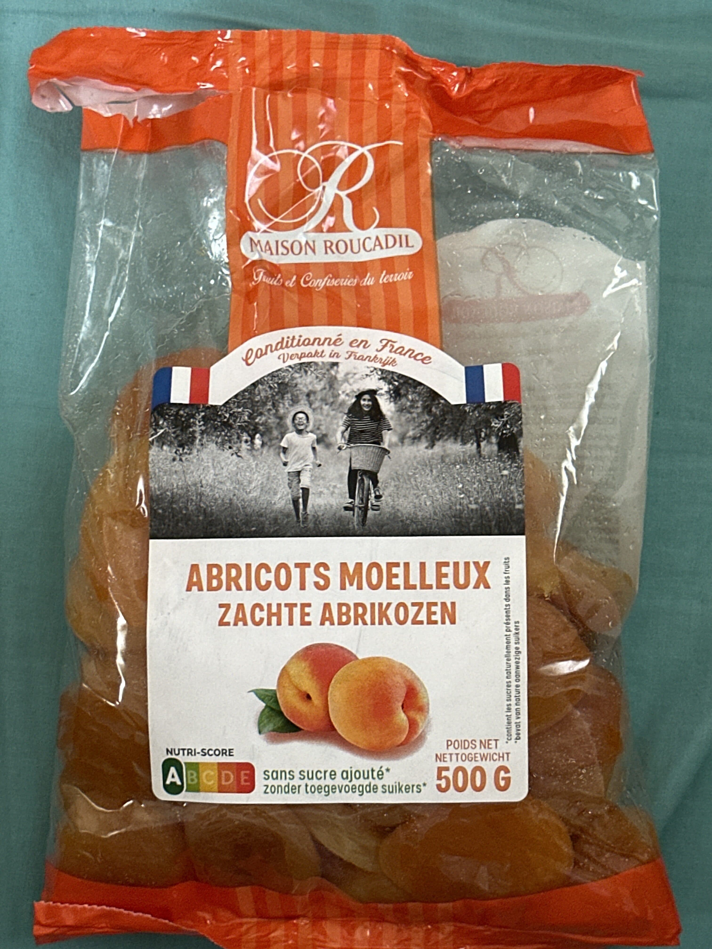Maison roucadil Abricots Moelleux Sans Sucre Ajouté packshot