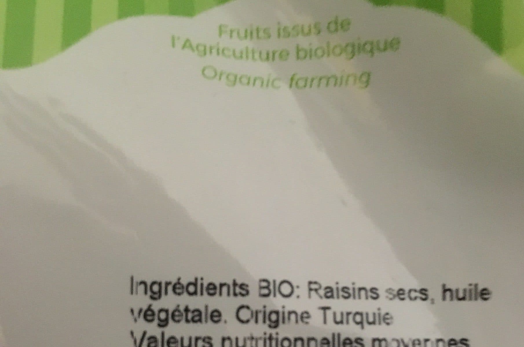 Maison Roucadil Raisins sultanines packshot