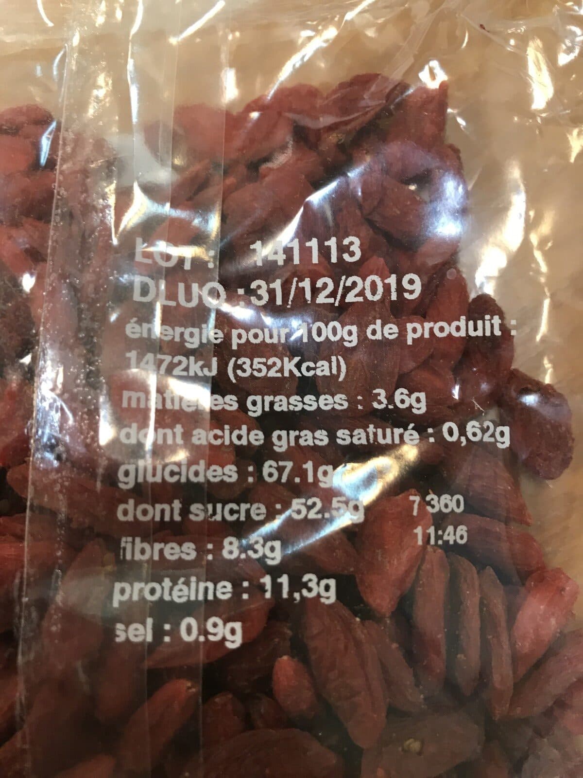 Maison roucadil Baies De Goji ST packshot