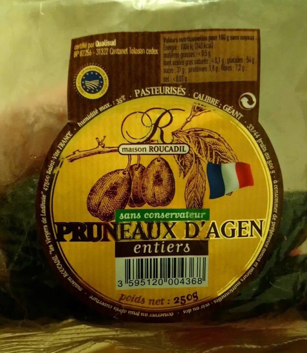 Maison Roucadil Pruneaux d'Agen packshot